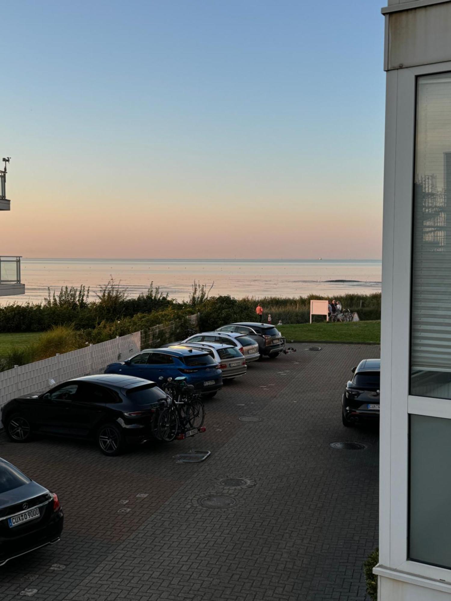 Strandjuwel In Der Seehuette Cuxhaven Duhnen- Exclusive Ferienwohnung Am Strand Mit Meerblick 外观 照片